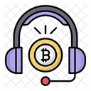 Bitcoin Support Cryptocurrency Bitcoin Icon