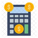 Accounting Calculator Money Calculation Icon