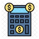 Accounting Calculator Money Calculation Icon