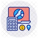 Business calculations  Icon