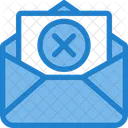 Remove Cancel Mail Delete Mail Icon