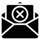 Remove Cancel Mail Delete Mail Icon