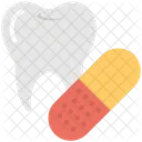 Treatment Dentist Capsule Icon