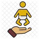 Child care taker  Icon