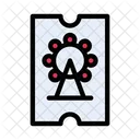 Circus Ticket Circus Pass Ticket Icon