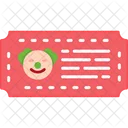 Circus Ticket Ticket Pass Icon