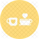 Coffee Date Study Education Icon