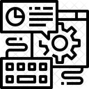 Comunication Online Setting Online Configuration Icon