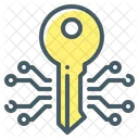 Crypto Key Digital Key Crypto Icon