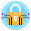 Encryption Cryptography Bitcoin Protection Icon