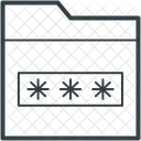 Cryptography Data Security Icon