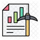 Data Mining Mining Data Icon