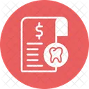 Dental Invoice Dental Report Tooth Report Icon