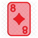 Eight Of Diamonds  Icon