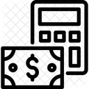 Financial Calculations Accounting Finance Icon