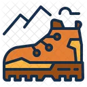 Hiking Climbing Activities Icon