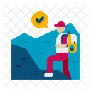 Hiking  Icon