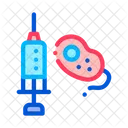 Injection Bacterium Syringe Icon