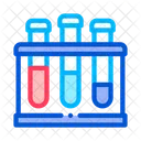 Flask Pathogen Analysis Icon