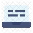 Laptop Prompt Artificial Intelligence Technology Icon