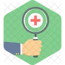 Medical Searcg Health Icon