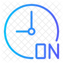 On On Time Deadline Icon