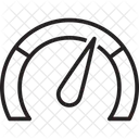 성능 성능 측정기 속도계 아이콘