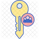 Public Key  Icon