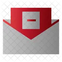 Mail Minus Message Icon