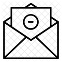 Remove Mail Remove Message Remove Email Icon