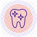 Teeth Black Outline Icon Icon