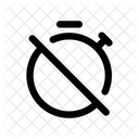 Timer Off Disable Icon