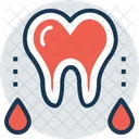 Bleeding Gums Toothache Icon