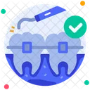 Treatment Scaling Braces Icon