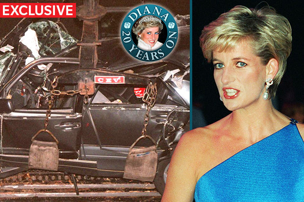 Princess Diana death: Crash car secretly shipped to France - Daily Star