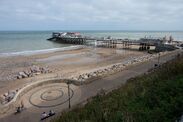 beautiful seaside town far civilisation fish and chips