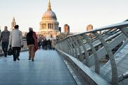 London's millennium bridge to close