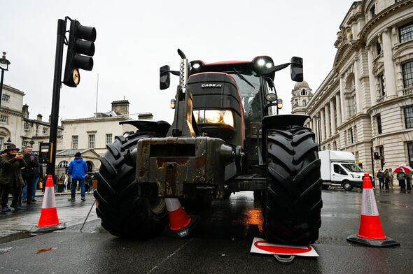 Farmers Rally In London Against Proposed Changes To Inheritance Tax