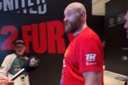 Tyson Fury Oleksandr Usyk fight reaction