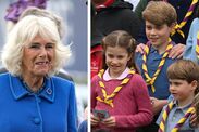 queen camilla balmoral george charlotte louis