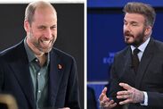 david beckham candid interview prince william