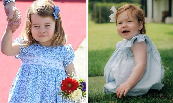 Princess Charlotte and princess lilibet