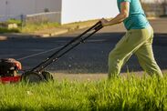 gardeners start mowing lawn month time