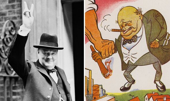 Churchill in Cartoons exhibition Imperial War Museum