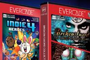 new evercade pre-orders now open broken sword indie heroes 4