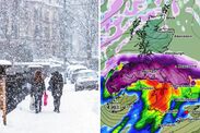 uk weather forecast snow new years day