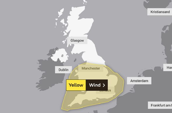 Met Office weather map: Powerful Atlantic storms to batter Britain with ...