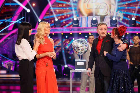 tess daly strictly come dancing blunder