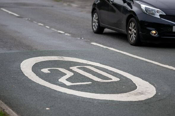 welsh 20mph speed limit threshold fines