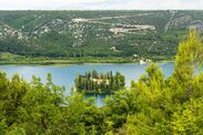 europe stunning tiny oval island croatia